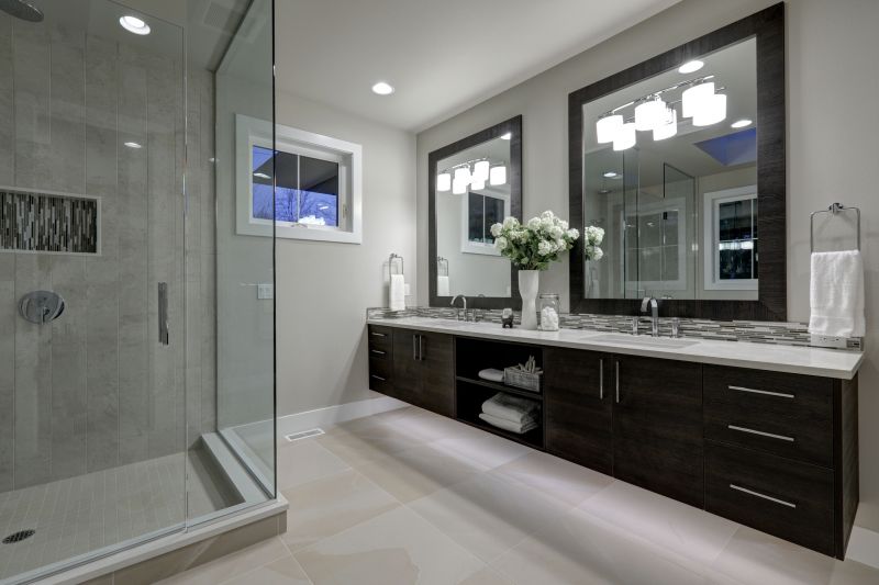 Contemporary bathroom lighting